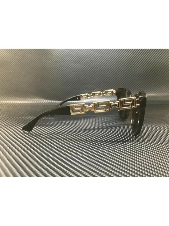 New Versace Women  Havana Sunglasses  54- 20- 145